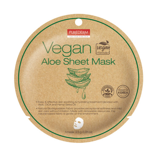 Vegan Aloe Fátyol Maszk